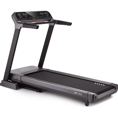 Gymtek® Laufband für Zuhause, Walking Pad, Treadmill - bis 160 kg, 22 km/h - Klappbar, 12 Trainingsprogramme, LCD-Display - Fitness, Home Gym