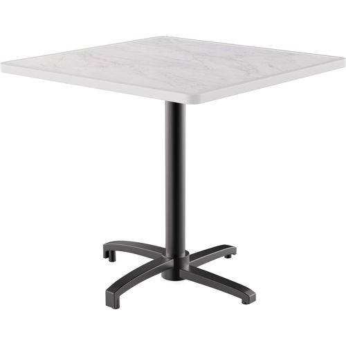Gastro Outdoor Terrassentisch Rene | klappbar | 60x60 cm | Resalit Marmor Creme