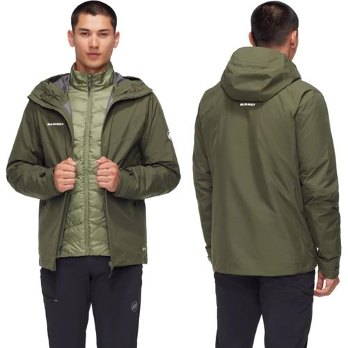 Mammut Convey 3 in 1 HS Hooded Jacket Herren Outdoor Jacke Wanderjacke Kopie : XXL