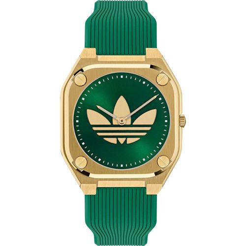 Adidas Uni Uhr City Tech Silikon grün AOFH25011