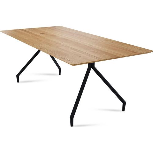 Esstisch Dagmar 7 180x74x90 Esszimmertisch Massivholz Wildeiche
