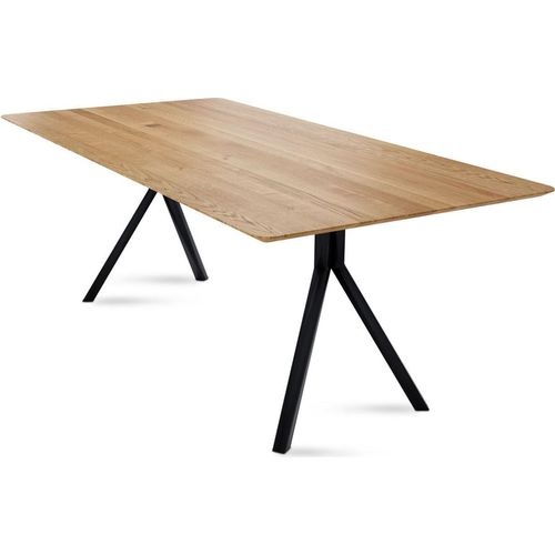 Esstisch Dagmar 10 160x75x90 Esszimmertisch Massivholz Wildeiche