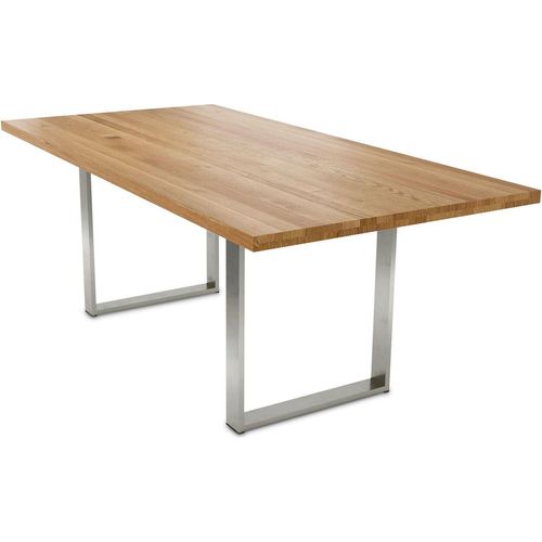 Esstisch Daisey 5 160x74x90 Esszimmertisch Massivholz Wildeiche