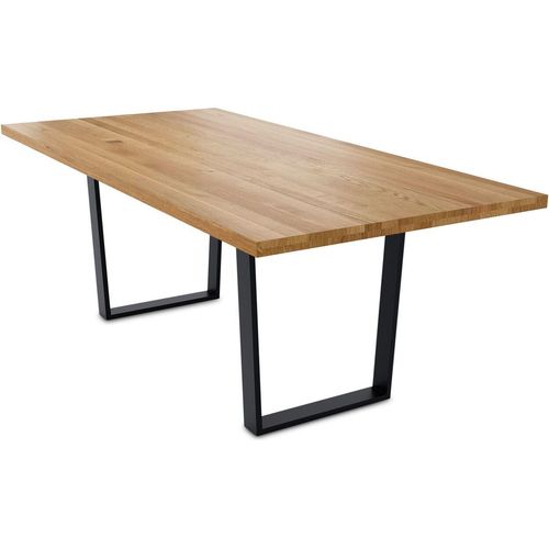 Esstisch Daisey 6 140x77x90 Esszimmertisch Massivholz Wildeiche