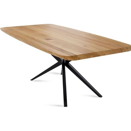 Esstisch Danette 9 220x76x100 Esszimmertisch Massivholz Wildeiche