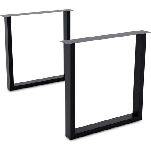 Tischgestell Daphna 76x73,5 Metall Schwarz