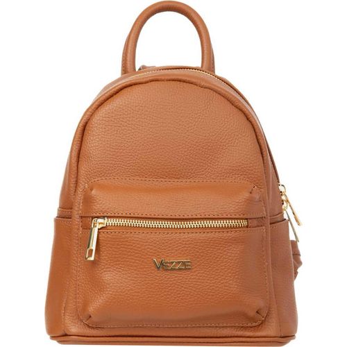 Vezze Pulito Oro – Exklusiver Lederrucksack in Kupferfarbe mit stilvollem Design und optimalem Tragekomfort