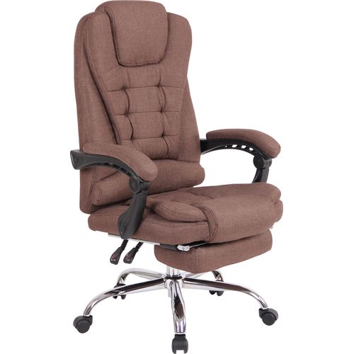 Bürostuhl HLO-CP66 Stoff braun
