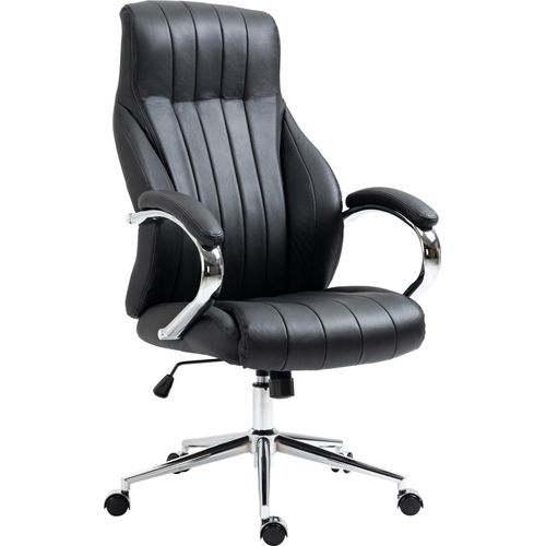 Bürostuhl HLO-CP148 Echtleder schwarz