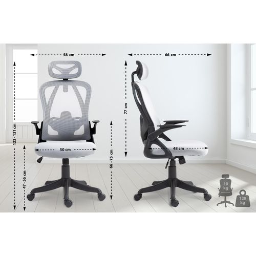 Bürostuhl HLO-CP184 grau