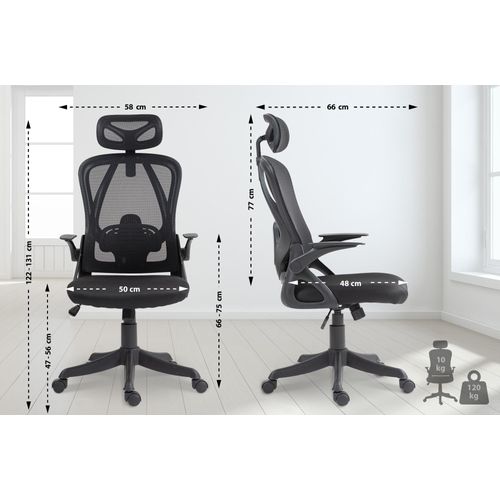 Bürostuhl HLO-CP184 schwarz