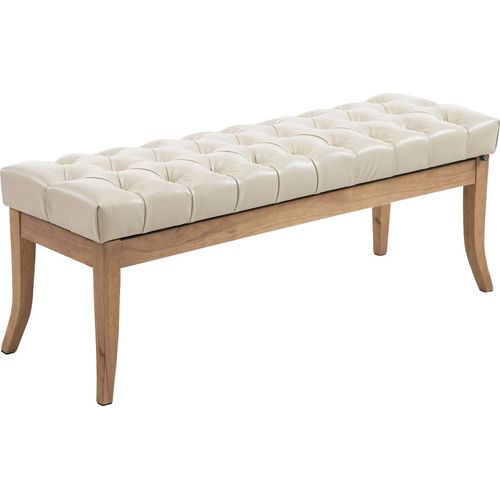 Sitzbank HLO-CP1 Kunstleder antik-hell 120 creme