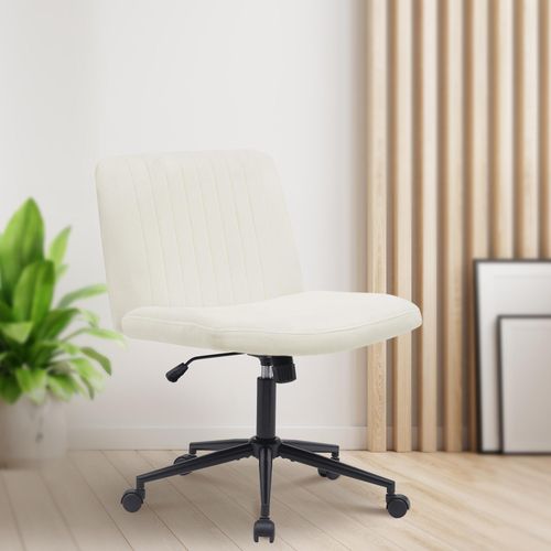 Bürostuhl HLO-CP192 Samt creme