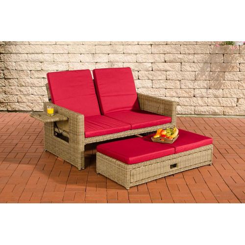 Sofa HLO-CP6 Rubinrot 5mm natura
