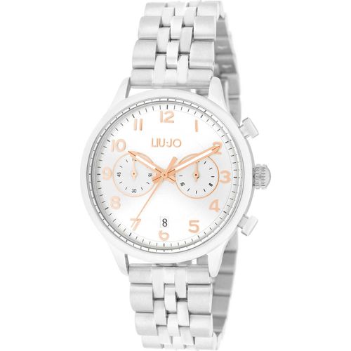 Chronograph Liujo Versilbert/Stahl Kollektion Delay - frau