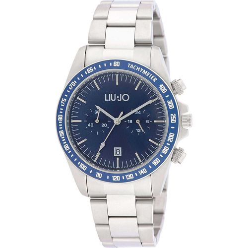 Chronograph Liujo Versilbert/Stahl Kollektion Multiple - mann