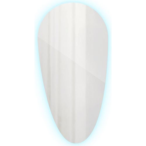 Moderner LED Badezimmerspiegel Tropfen Minimalistischer Stil 45 x 90 cm