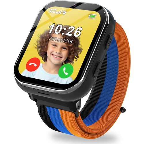 für Kinder 4-12 Jahre, 1 GB Micro SD inklusiver mit Anruf SOS Kamera Musik Spiele Wecker Taschenlampe,