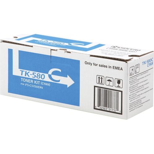 Toner Kyocera TK-580C cyan Packung mit 15 Stück