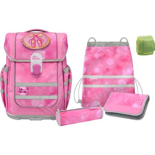 McNeill GIRLY Schulranzen McOcean inkl. Federmappe, Schlamper, Turnbeutel und Motivmagnet