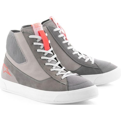 Alpinestars Stated Motorrad Schuhe, hellgrau/rot, 11 (44)