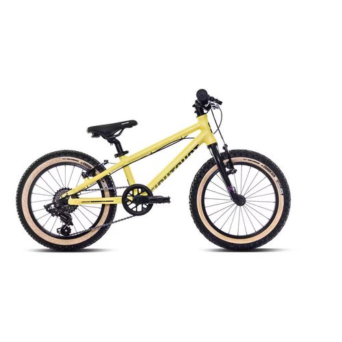 Eightshot X-Coady – 16 Zoll – Kinderfahrrad – Kinder-Mountainbike – 7 Gänge – Gelb