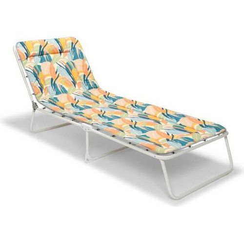 Liege Chiemsee Stahl Polstermaterial Mehrfarbig 60 x 180 x 23 cm