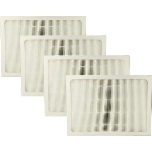 vhbw 4x Luftilter kompatibel mit Blueair Classic 680i Luftreiniger - Kombifilter Partikel + Aktivkohle
