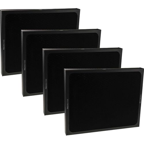 vhbw 4x Luftilter kompatibel mit Blueair Classic 270E Slim, 280i, 250E, 270E, 270, 303 Luftreiniger - Kombifilter Partikel + Aktivkohle