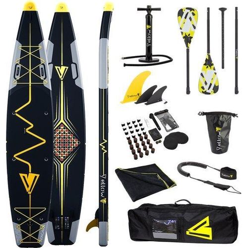 Stand Up Paddle Board - aufblasbares SUP BOARD YellowV Heartbeat 14 