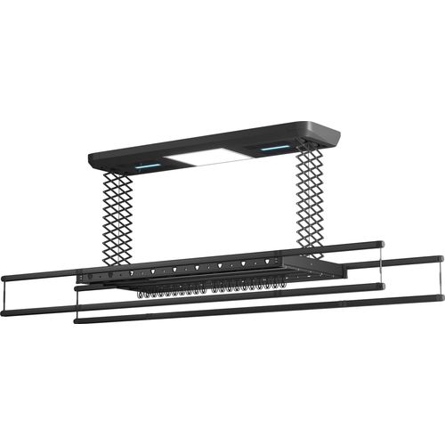 Wasophoogte® Decken wäscheständer, elektrischer wäscheständer für die decke, Pro, Aluminium, 38kg Tragfähigkeit