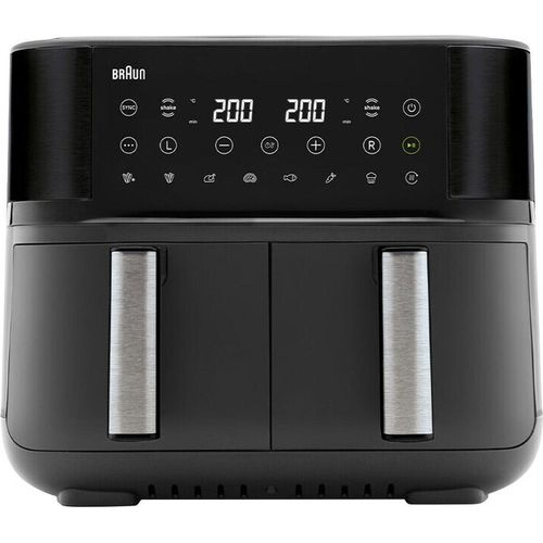 Braun TD3030IBK Airfryer Digital Dual Air Fryer