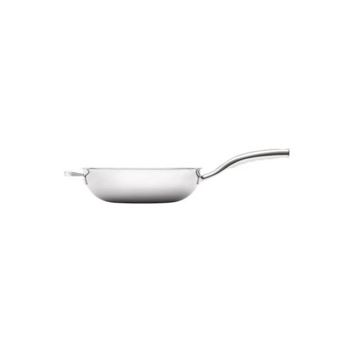 Sallys Wabenpfanne 28 cm tief- Excalibur-Antihaftbeschichtung Wokpfanne aus 100 % rostfreier 18/10 Edelstahl für alle Herdarten inkl. Induktion