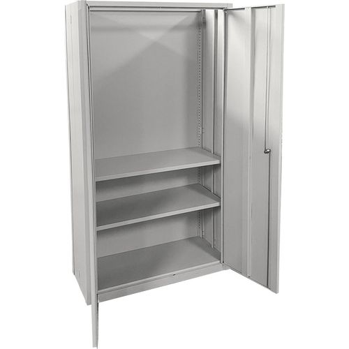 Phoenix SCF1891GGK Faltbare Stahlschrank Grau - 44 A4 Ordner - Schlüsselschloss - 4 Fachböden