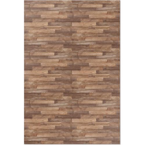 Stilvoller Holzparkettboden – Vinylteppich – 150x225 cm – Indoor Teppich – Flur – Pflegeleicht – Modern