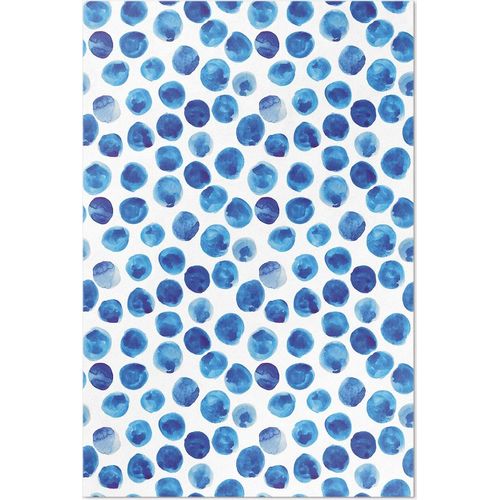 Aquarellpunkte gemalte Formen – Vinylteppich – 150x225 cm – Indoor Teppich – Flur – Pflegeleicht – Modern