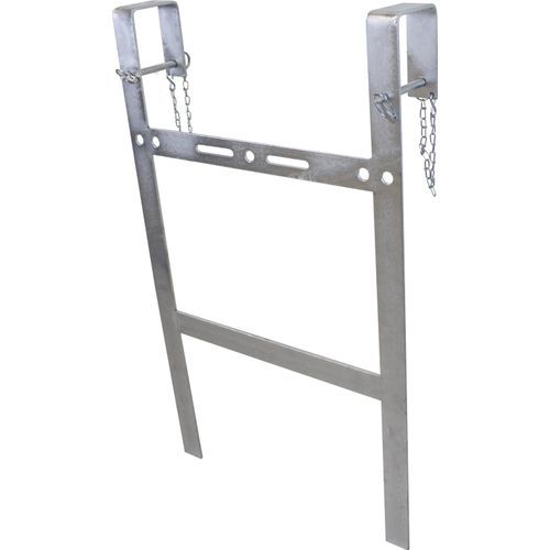 as – Schwabe Kranhalterung für LED-Fluter Energyline XL - 950 x 570 x 120 mm - Halterung für sichere Befestigung an Kränen - mit Sicherheitsklappsplin