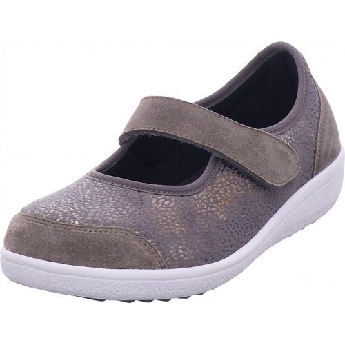 Varomed Damen Slipper in Metallic, Größe 4