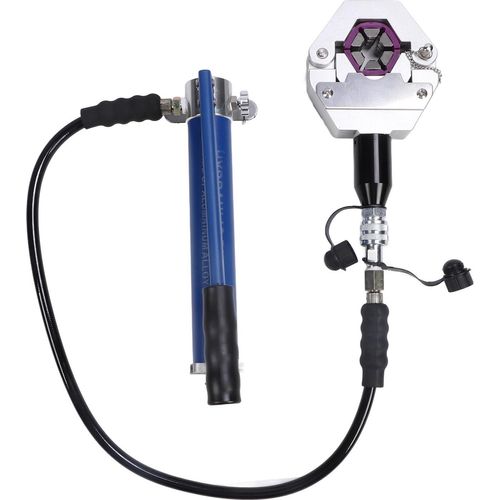 Hydraulische Schlauchquetschzange Klimaanlage Schlauchquetschzange Manuelle Quetschzange mit Pumpe für Reparatur Wartung