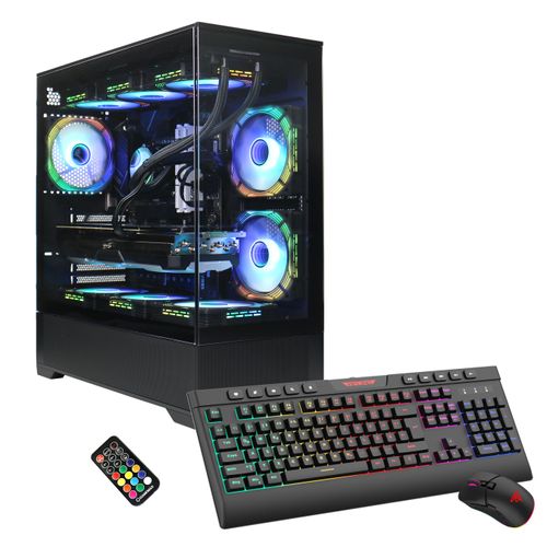 GAMEMAX Gaming-PC Vista AB 7504 Ryzen 7 9700X Wasserkühlung 32GB DDR5 RAM 1TB SSD RTX 5070Ti Windows 11