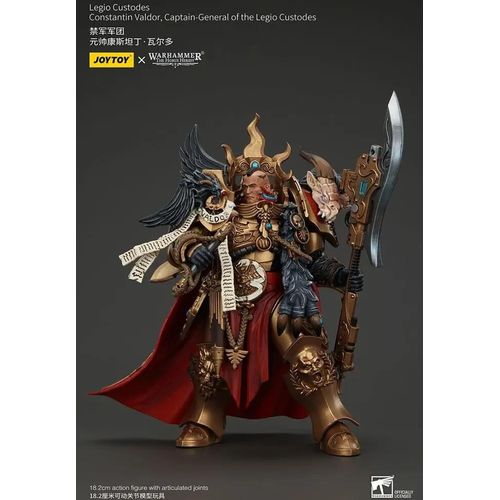 Warhammer The Horus Heresy Actionfigur Legio Custodes Constantin Valdor Captain-General of the Legio Custodes 25 cm