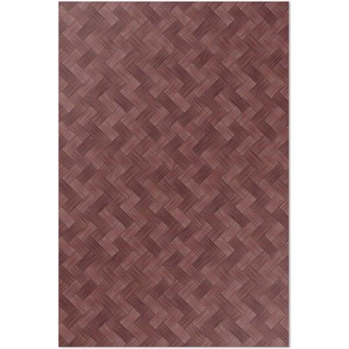 Modisches Fischgrätenparkett – Vinylteppich – 120x180 cm – Indoor Teppich – Flur – Pflegeleicht – Modern