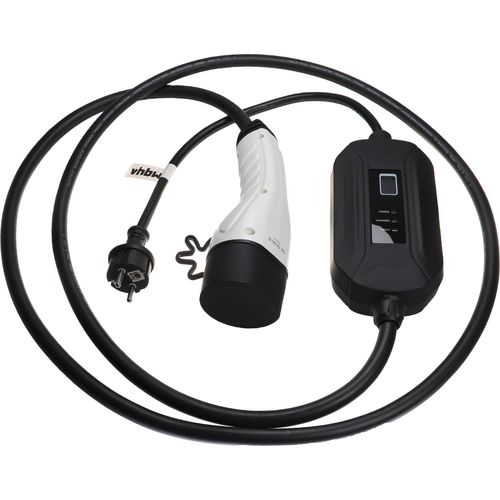 vhbw Ladekabel Typ 2 zu Typ F CEE 7/7 kompatibel mit Citroen e-Berlingo, C5 X PHEV, C5 Aircross PHEV, C4, AMI Elektroauto, 1-phasig, 16 A, 3,5 kW, 3 m