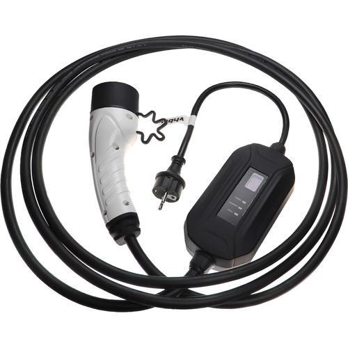 vhbw Ladekabel Typ 2 zu Typ F CEE 7/7 kompatibel mit Citroen e-Berlingo, C5 X PHEV, C5 Aircross PHEV, C4, AMI Elektroauto, 1-phasig, 16 A, 3,5 kW, 5 m