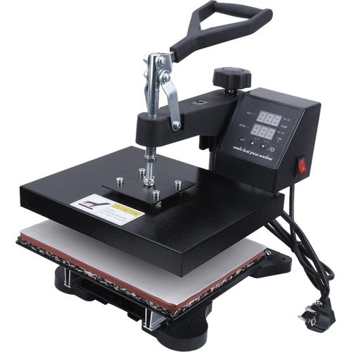 Hochdruck-Dual-Display-Digital-Hand-T-Shirt-Heizpresse-Maschine