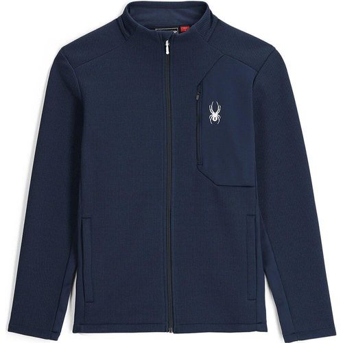 Spyder Bandit Fleece Mit Durchgehendem Reißverschluss Blau L Mann Blau L