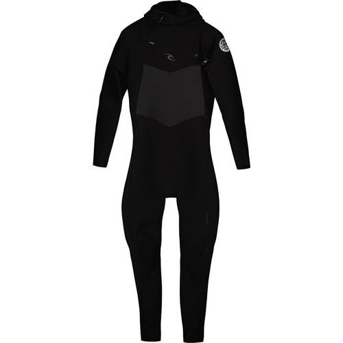 Rip Curl D/patrol 5/4 Mm Gb Langarm-neoprenanzug Mit Brustreißverschluss Schwarz L Schwarz L
