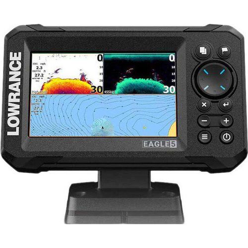 Lowrance Eagle 5 Plotter Silber Silber One Size