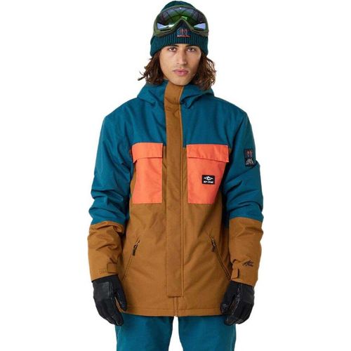 Rip Curl Pinnacle 10k/10k Jacke Grün,Braun L Mann Grün,Braun L