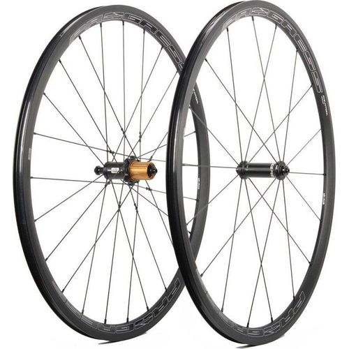 Progress Phantom Tubeless Rennrad Laufradsatz Schwarz 9 x 100 / 9 x 130 mm / Sram XDR Schwarz 9 x 100 / 9 x 130 mm